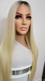 Non Lace Blonde ombre wig