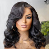 100% Human Hair lace front wig with 13x4 lace