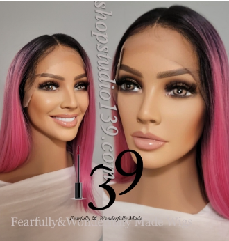 Barbie HD lace front wig with middle part