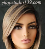(Cascade) Ash blonde HD lace front wig