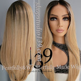 (May) HD lace front wig with shifting part