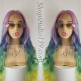 Unicorn is a celebrity inspired body wave lace front wig with