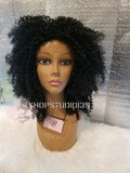 (Chloe) Human Hair Blend Kinky Curly Lace Front