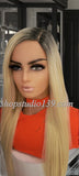 Non Lace Blonde ombre wig