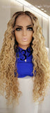 (Tasha) Water Wave HD Lace front wig