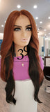 (Isabella) 2toned HD lace front wig