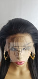 100% Human Hair Lace Front Wig With Free Parting Space And Baby Hair