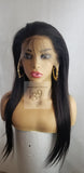 100% Human Hair Lace Front Wig With Free Parting Space And Baby Hair