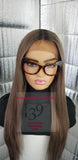 (Diamond) Sexy Soft swiss Lace Front Wig with natural baby hair and shifting part