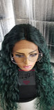 (Annette) Water wave lace front wig