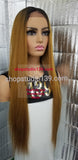 (Denisty) extra long lace front wig with shifting part