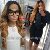 (Alisa) lace Front with deep shifting part and baby hair