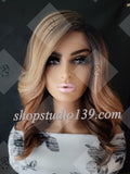 (Joey) 3 tone HD lace front wig