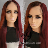 ( Norma) Sexy HD lace front wig with shifting part