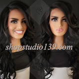 (Kiki) Body wave lace front wig with shifting Part