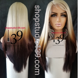 (Chris) 3 tone balayage HD lace front wig