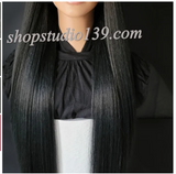 (Betty) Extra long Hd Lace Front Wig