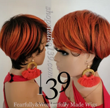(CORA) Short and classy pixie wig