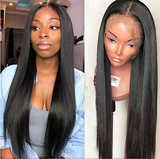 celebrity wow factor 30 inch Beautiful straight Virgin Human Hair Lace Front Wig With Free part spaceing 13x6 inches 200 density