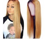Honey Blonde Ombre Lace Front with Free Parting Space