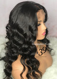 Holy 100% Human Hair Lace Front Body wave wig