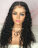 100% Human Hair Lace Front Wig with Natral Free Parting Space