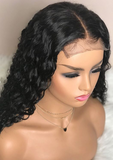 Virgin Remy Human Hair water wave lace front wig