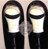 Sexy bone straight human hair lace front