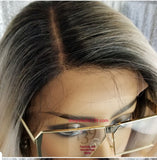 Rosegold lace front wig