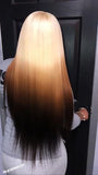 (Chris) 3 tone balayage HD lace front wig
