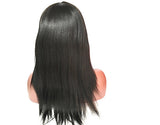 realitystar Silky Smooth Virgin Hair natural color Lace Wig Brazilian Remy Human Hair Straight Wigs for Women 150% Density Lace Frontal