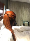 100% human Ombre lace front with dark roots