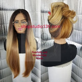 (Briann)360 Free part ear-ear swiss lace