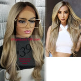 (Malika)HD Lace front body wave wig with shifting part