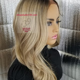 (Malika)HD Lace front body wave wig with shifting part