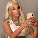 (Sandy) Body Wave Lace Front with shifting part