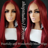 (Charmine) HD lace front wig with shifting part and baby hair