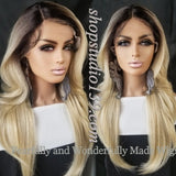(Lexi)Pre-Plucked Lace Front Wig with shifting Part