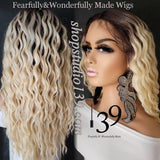 (KRISTINE Loose wave HD Lace Front wig