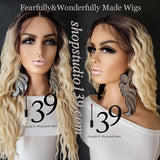 (KRISTINE Loose wave HD Lace Front wig