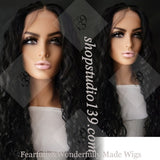 (Magic) HD Lace Front Water Wave Wig with Shifting Part Middle or Side