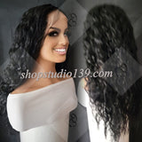 (Magic) HD Lace Front Water Wave Wig with Shifting Part Middle or Side