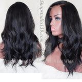(67) 100% Human Hair Loose Wave lace front wig with free parting