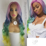 Unicorn is a celebrity inspired body wave lace front wig with