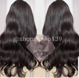 100% Human Hair Body Wave Lace Front Wig