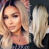 (Lexi)Pre-Plucked Lace Front Wig with shifting Part
