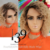 (Marilyn) HD Lace front curly side part wig