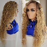 (Tasha) Water Wave HD Lace front wig
