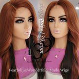 (Isabella) 2toned HD lace front wig