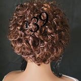 (Codie) 100% Human Hair Curly wig